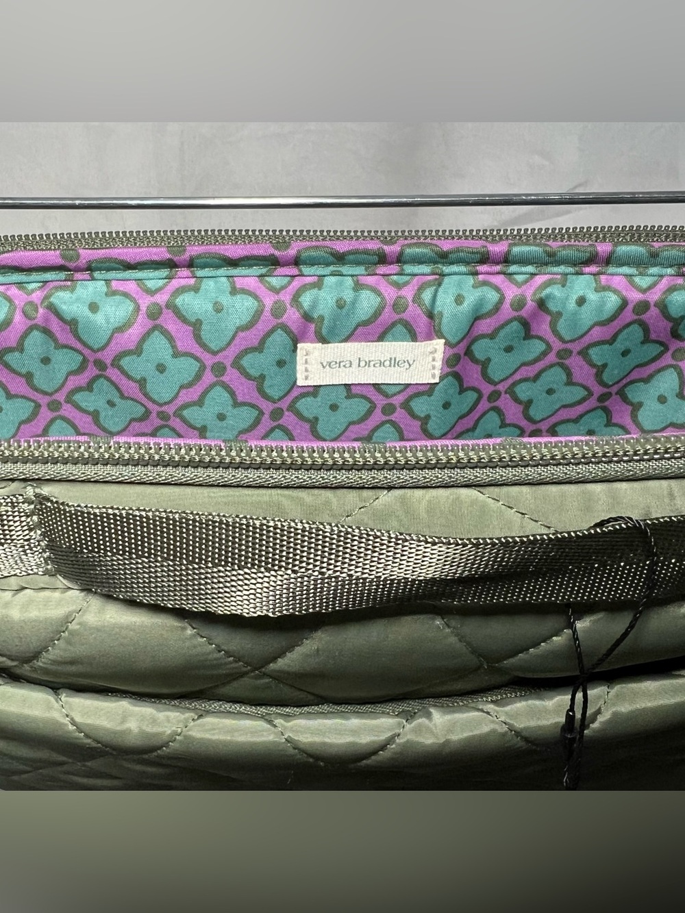 Quilted Vera Bradley Laptop Pouch NWOT - Picture 3 of 5